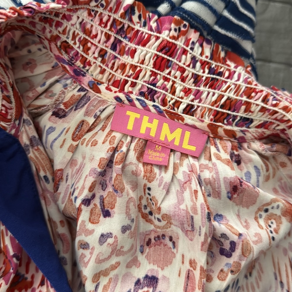 Thml Multicolor Patterned Blouse - image 5